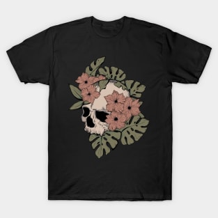 Tropical Skull T-Shirt